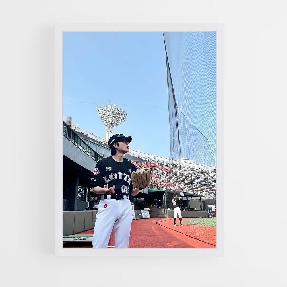 Poster Lotte giants – affiche Baseball (vue 3)